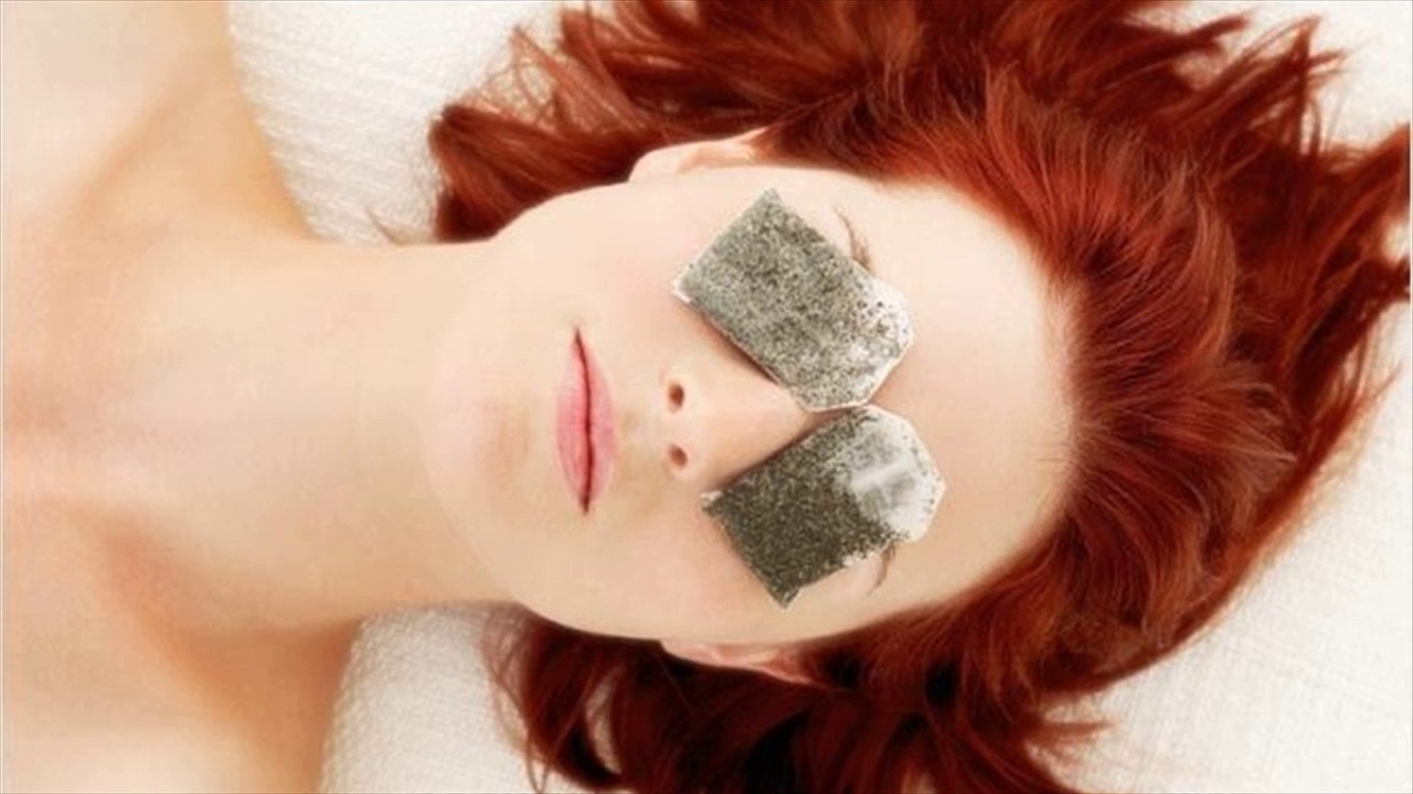 Green Tea bags for Puffy Eyes