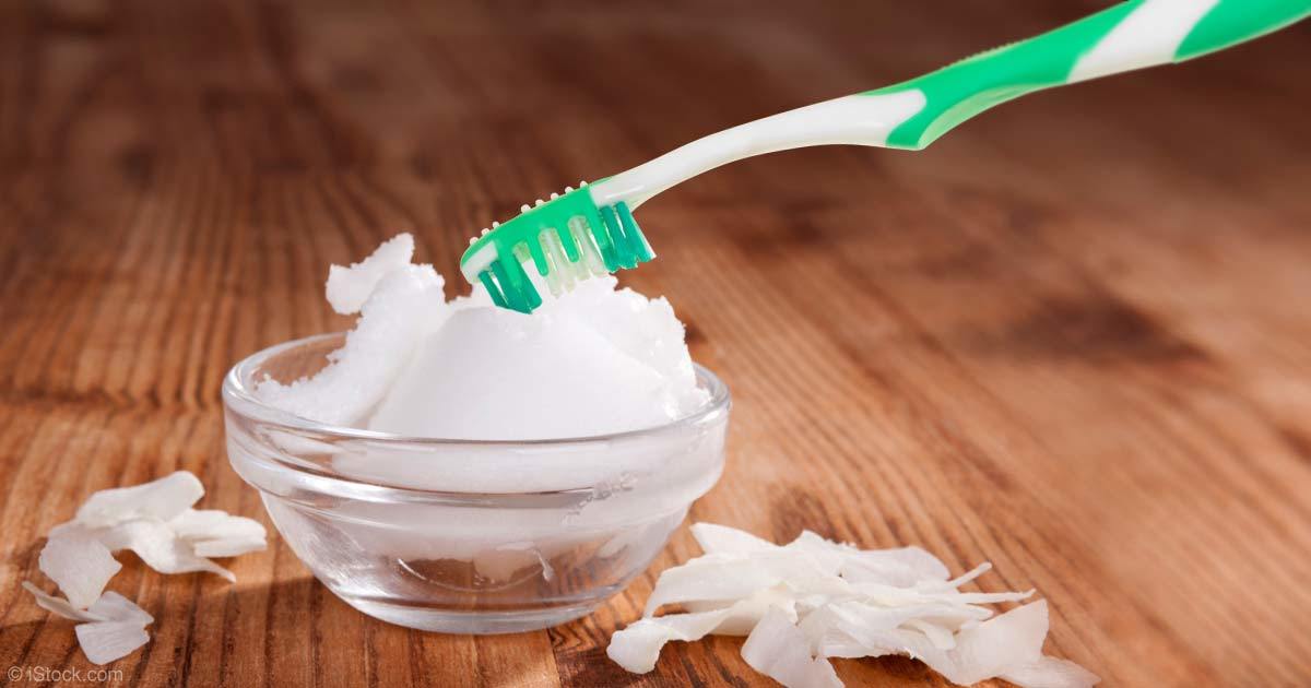 coconut oil toothpaste