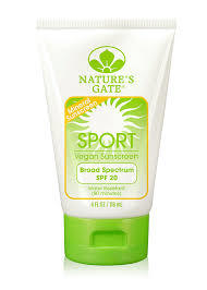 Aqua Vegan organic facial sunscreen by Nature’s Gate