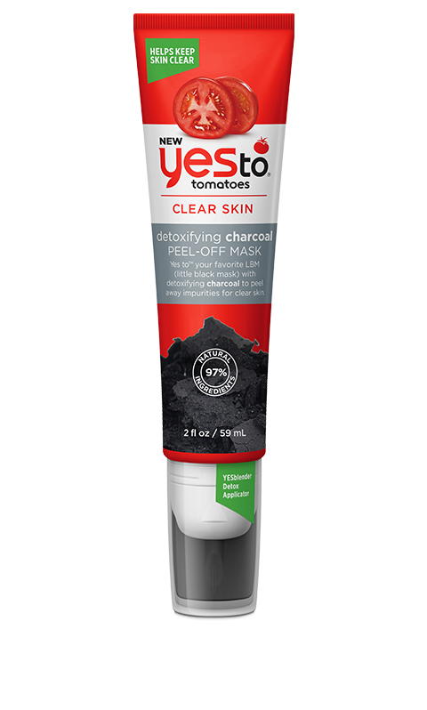 Detoxifying Charcoal Peel off Mask by Yes to Tomatoes